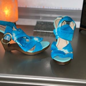 Women summer Heels(blue)